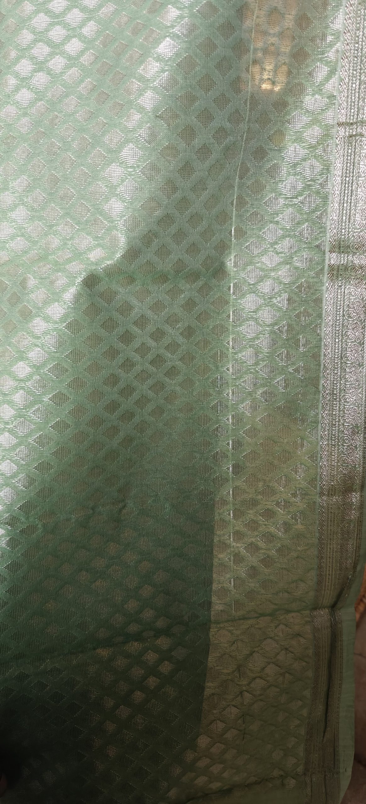 Kanchi Silk Cotton-Pista Green - Image 3